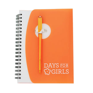 Notebook- Orange with Pen