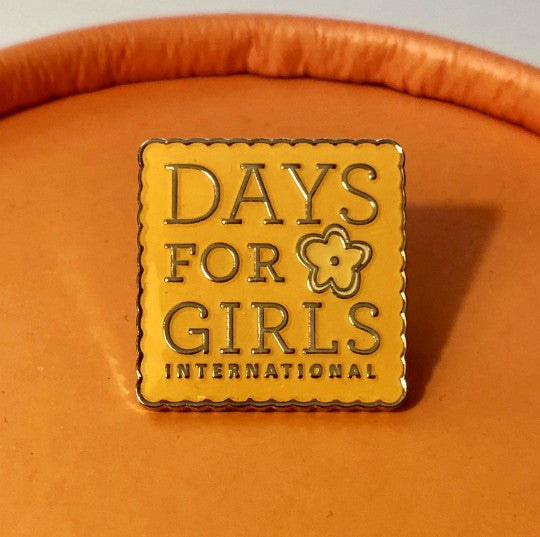 Pin-DFG Lapel- orange